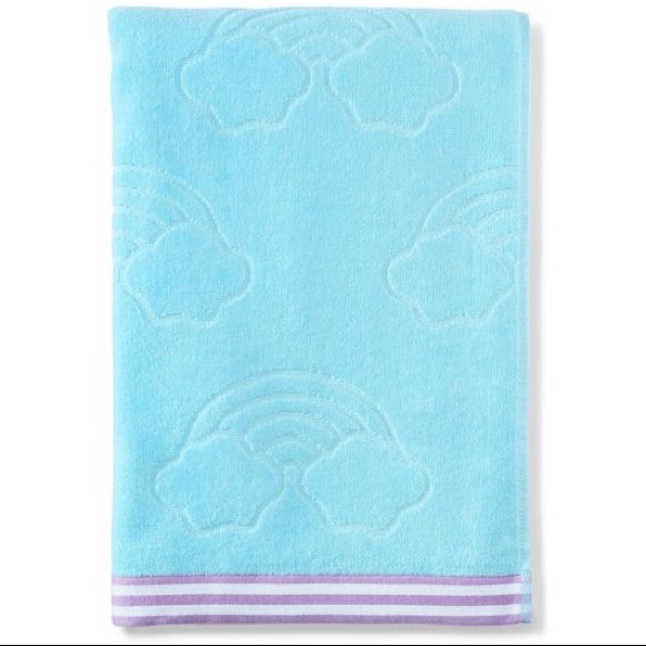 Stoney Clover Lane x Target 💙🌈 Mini Rainbows Beach Towel Blue/Purple - Picture 3 of 3